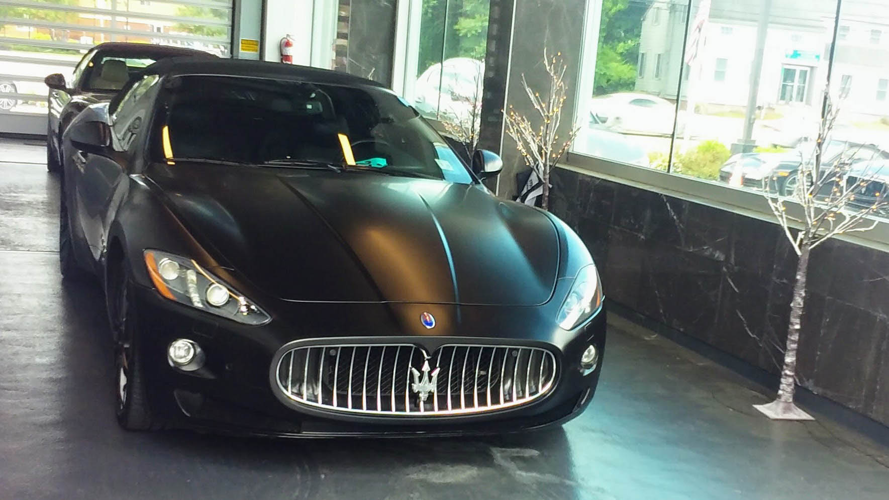 Matte Black Maserati