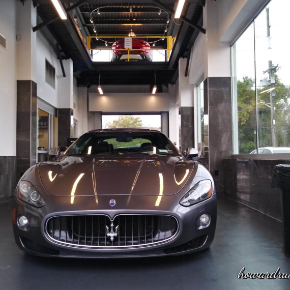 Chrome Maserati Luxury car