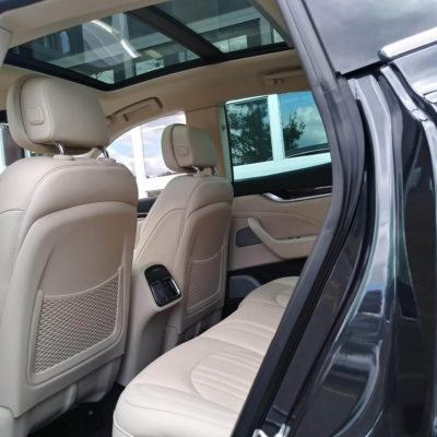 Back seat interior