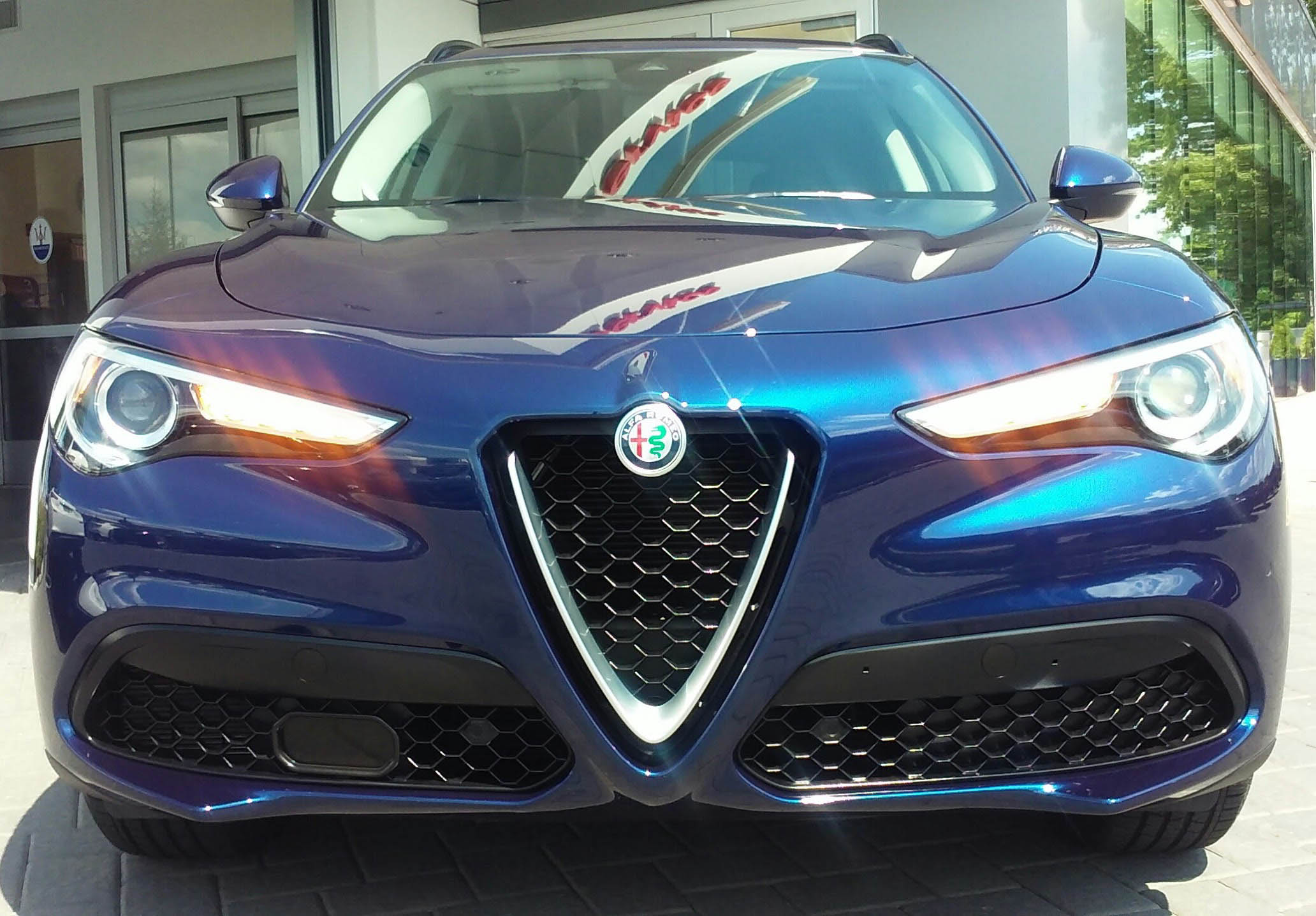 Alfa Romeo close up