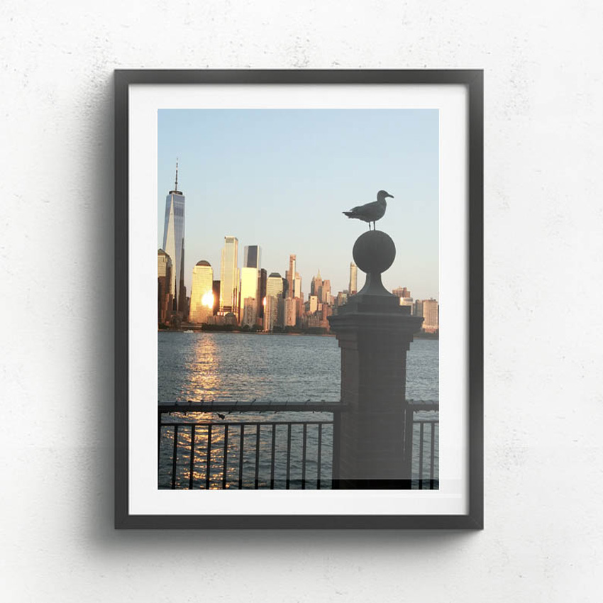 Framed print of Manhattan Photograph