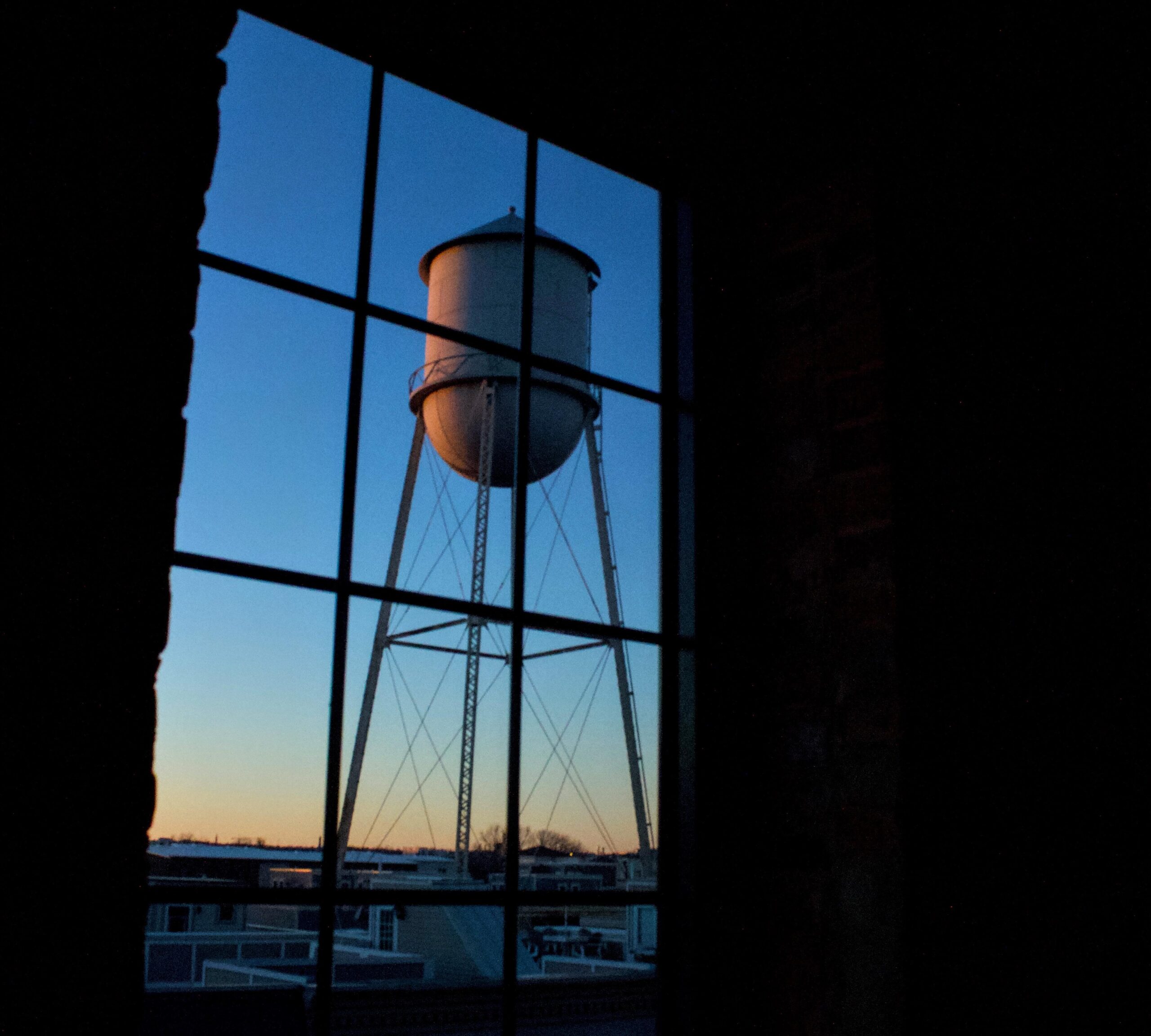 Water tower in Richmond VA